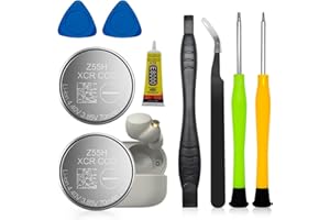 BOANV 2Pcs Z55H Battery with Installation Tools, New Upgrade Replacement for Sony Headset WF-1000XM4 Wireless Earbud Headphones (3.85V 70mAh)