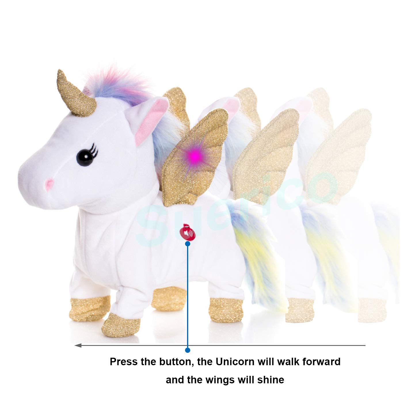 baby unicorn and pair of wings free template ppt premium download 2020