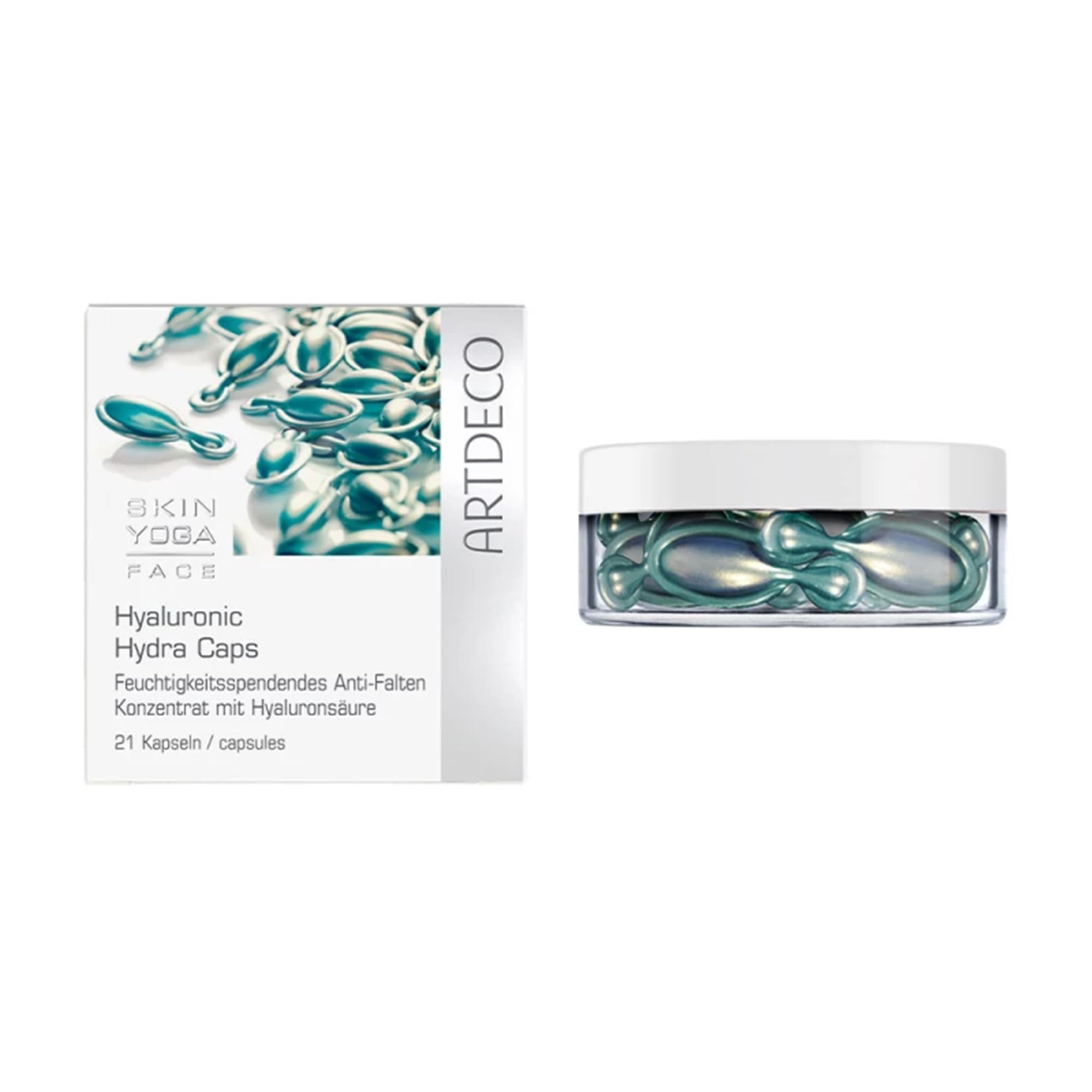Artdeco Skin Yoga Face Hydra Caps Femme Women's Hyaluronic Capsules (Pack of 21 Capsules)