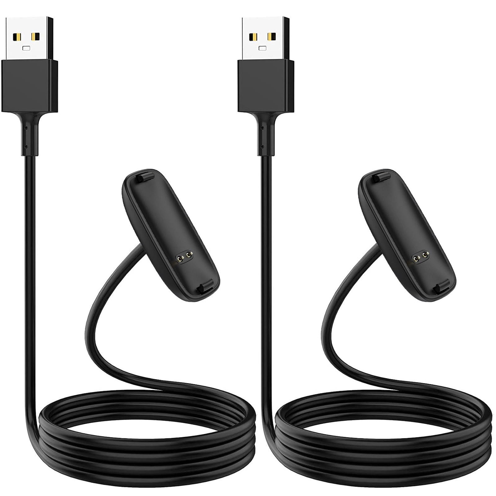 Photo 1 of Mxiblu Charger Cable Replacement for Fitbit Inspire 2/Ace 3 Watch (2 Pack/3.3 Ft)