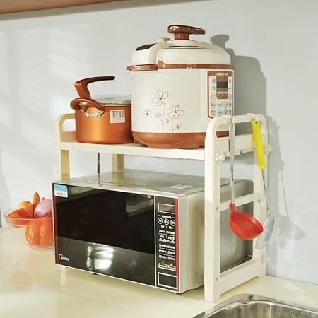 byn cocina horno de microondas de cocina estantes de plástico ...