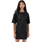 LE BOP Women's Caroline Faux Leather Tee