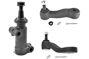 ASTARPRO 3pcs Front Steering Kit Idler Arm Pitman Arm 3 Grooves and Idler Arm Bracket Assembly Compatible with Avalanche Suburban Silverado Sierra 2500 3500 Avalanche Suburban Yukon XL 2500 Hummer H2