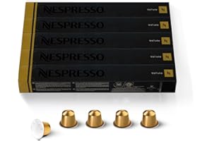 Nespresso Capsules Original Line, Volluto, Mild Roast Espresso Coffee, 50-Count Coffee Pods