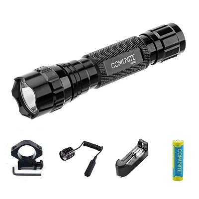cree xml t6 led 1000 lumen rechargeable tactical flashlight UltraFire XM-L Southern Snares & Supply Perfect for hunting with green light Powerful Rechargeable Flashlights XML T6