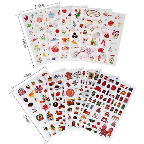 5 Planner+Stickers+Value+Assorted+Sheets