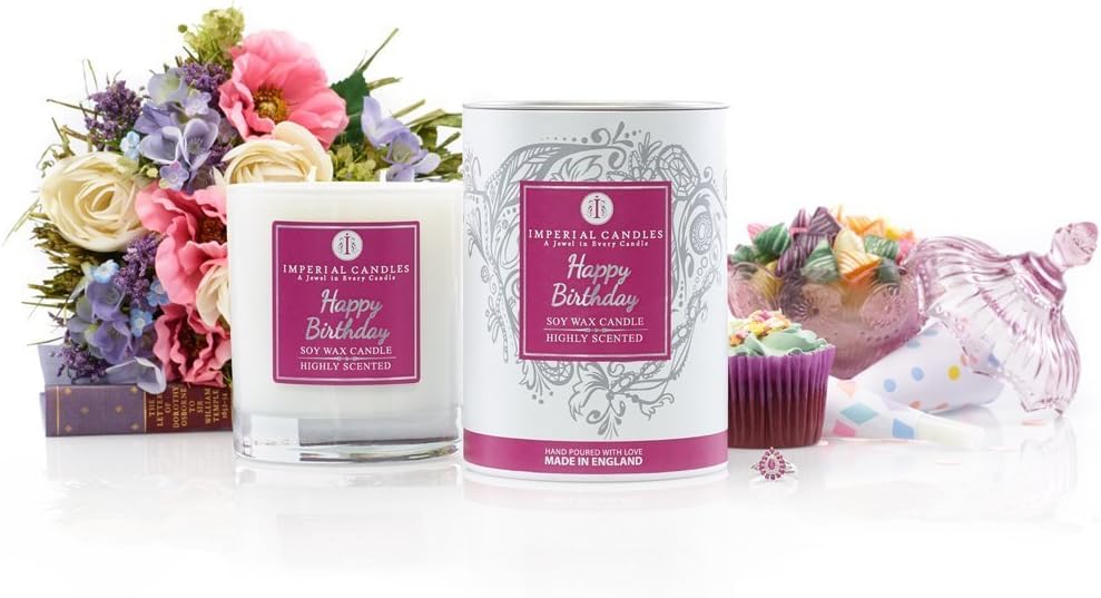 Imperial Candles Happy Birthday Jewellery Candle