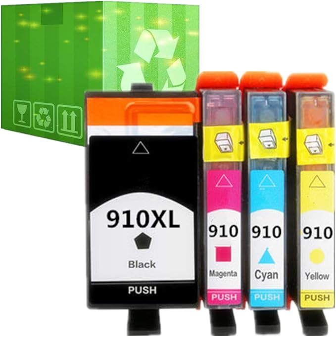 hp 910 ink cartridges combo pack