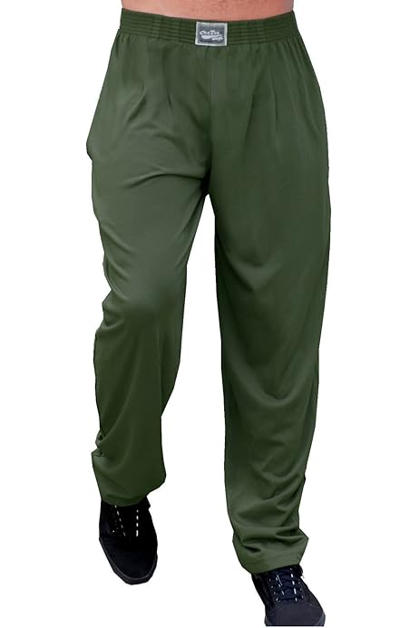 baggy green pants outfit