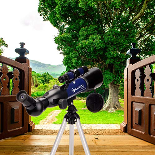 MOUTEC Real Scientific Telescope for Kids Astronomy Beginners to Explore Space, Dual-Purpose 50mm Travel Scope with Tabletop Tripod Moon Star Maps-Great Birthday & Holiday Educational Gift for Child - Thumbnail 7