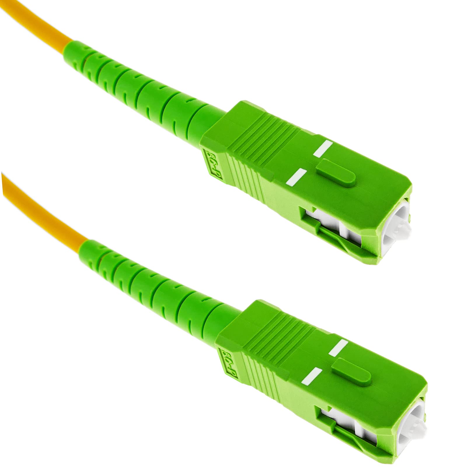 BeMatik - Fiber Optic Cable SC/APC to SC/APC Singlemode Simplex 9/125 of 20m OS2