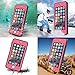 iPhone 7 Waterproof Case, Effun IP68 Certified Underwater Waterproof Shockproof Dirtproof Full Sealed Case Cover for iPhone 7 (4.7 inch) Pink [New Version]