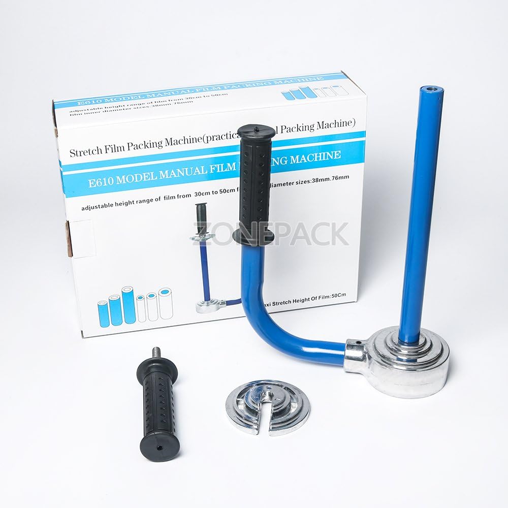 ZONEPACK Manual Stretch Film Wrap Dispenser Holds 12 to 20 Stretch Film