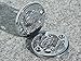 i5 Chrome Eagle Fluid Caps for Kawasaki Vulcan 88 VN 1500 Classic Nomad Drifter