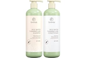Rice Water Hair Growth Shampoo & Conditioner - Women & Men