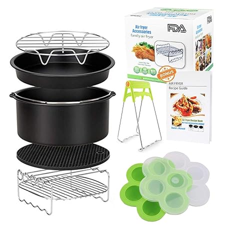Accesorios para freidora de aire con libro de recetas para Growise ...