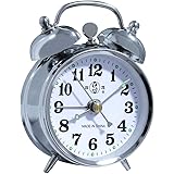 Alarm Clock Mechanical Wind Twin Bell Double Bell