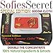 SofiesSecret Special Edition Makeup Remover Wipes 100 Count, 80 GSM Ultra Thick Cloths, NEW Formula + Embossed Texture, 100% Bamboo 100% Natural & Organic Extracts, Cruelty Free & Vegan
