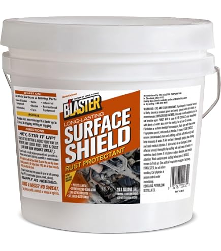 Pb Shield Frame Rust Undercoating Kit PB Blaster Surface Shield - Gallon Spray With Gun ...