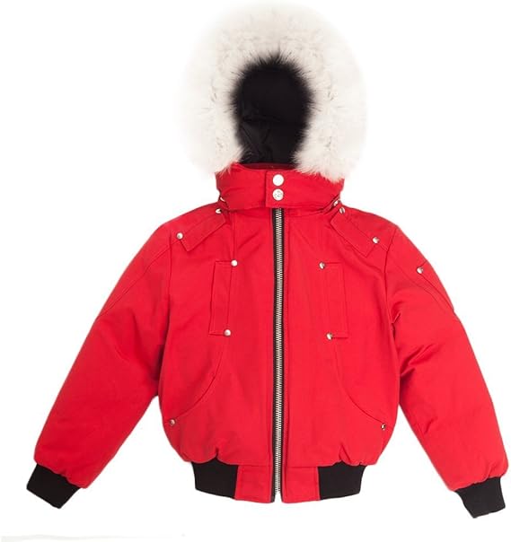 moose knuckles kids bomber