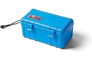 S3 CASE COMPANY S3 Cases T3500 Waterproof Dry Box Protetive Case - Mil Spec/USA Made/IP67 Waterproof/Lockable/Airtight/Smell Proof - for Phones, Wallets, Keys, Knives, Survival, Boating, Camping & Watersports