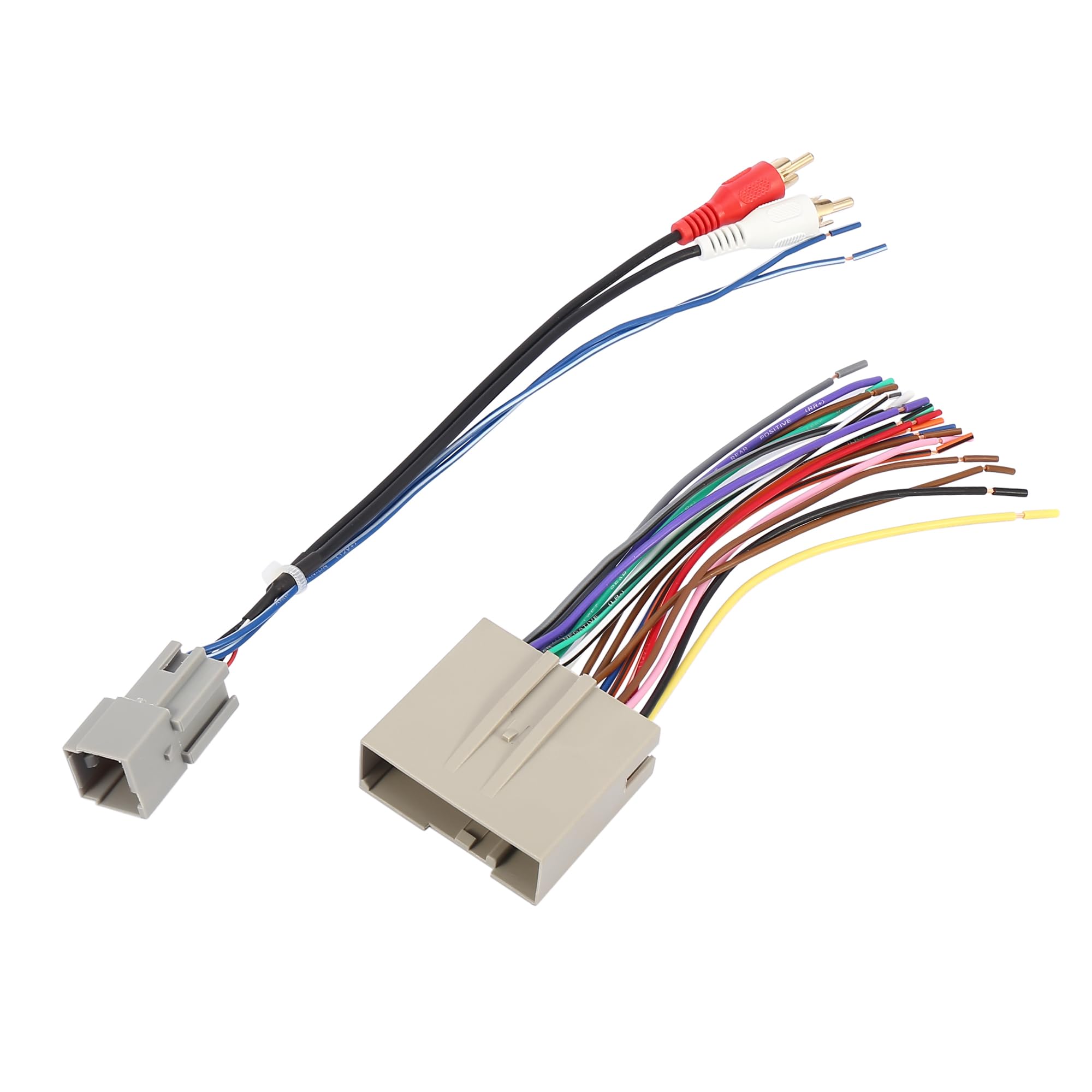 X AUTOHAUX Car Stereo CD Player Wiring Harness Radio Adapter for F ord F-150