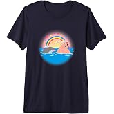 Family Guy Peter Dolphin &amp; Rainbow Premium Tri-blend T-Shirt