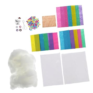 Magideal Bastelset Filz Turvorhang Vorhang Regenbogen Pferd Form