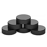 Ice Hockey Pucks for Practicing and Classic Training, Official Regulation, 6oz Diameter 3" Thickness Black