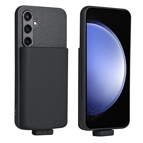 Battery Case for Samsung Galaxy S23 FE(6.4inch), Strong Slim Portable  Protective Extended Cell Phone Battery Charger Cases with Charger Galaxy  S23FE Battery Pack Power Bank Charger Phone case Black in Saudi Arabia |