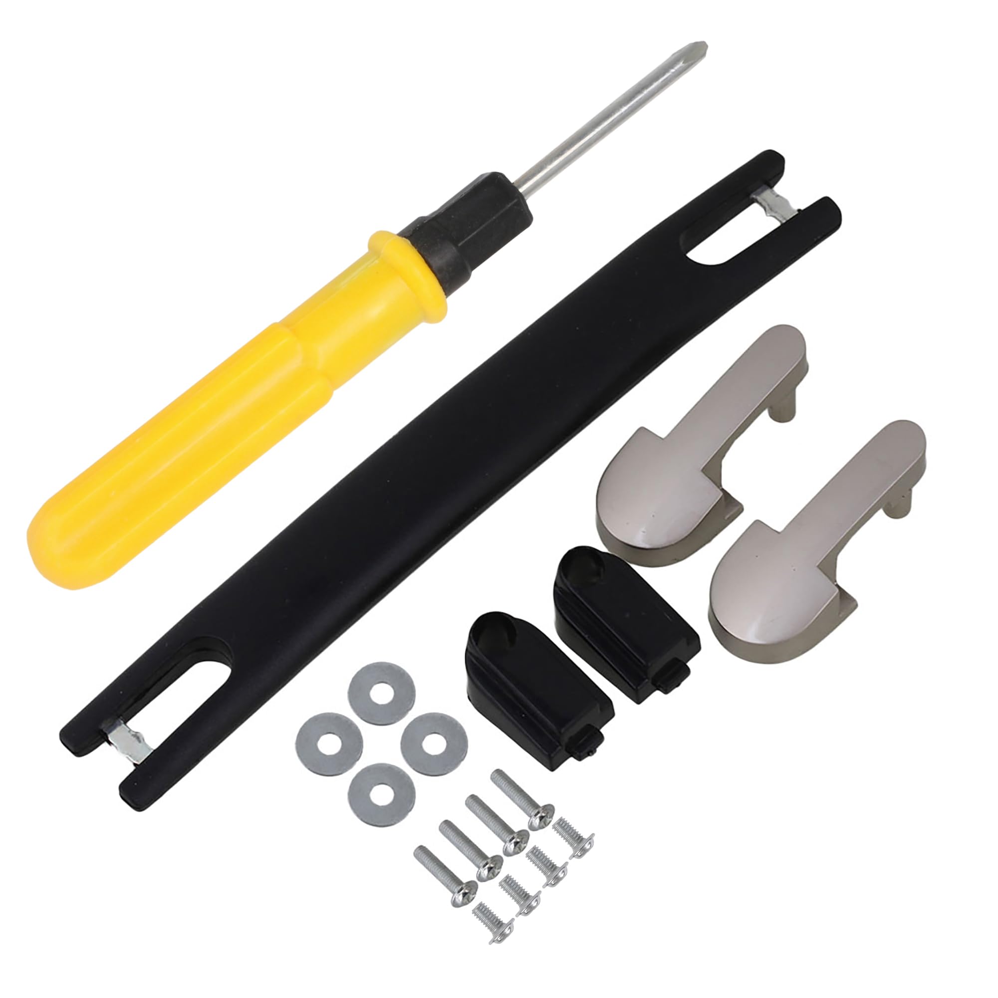 SHANOER Handle Grip Replacement for Suitcase Luggage Case,Black Flexible Handle Pulls 7.87" Length (20cm)