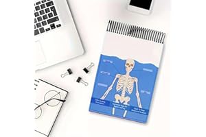 Anatomy Medical Students Label Lab Erase School 100 Study Full Color Dry Workbook Human Physiology Pages Interactive Busy Doctors Nurses Learning Notebook Workbook Tools Creative Book Blue Illustrations Gift Doctors Nurses Notebook Labeling Nursing Nurses(B)
