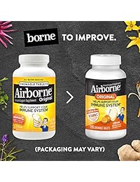 Airborne Blast de Vitamina C – 116 Tabletas masticables sabor berry o cítricos., 20992, 1, 1