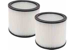 GIB cleaningtool For Shop Vac Filter 90304, 9030400, 903-04-00, 90350, 90333, 5-Gallon & Up Wet Dry Vac Filter 2 Pack