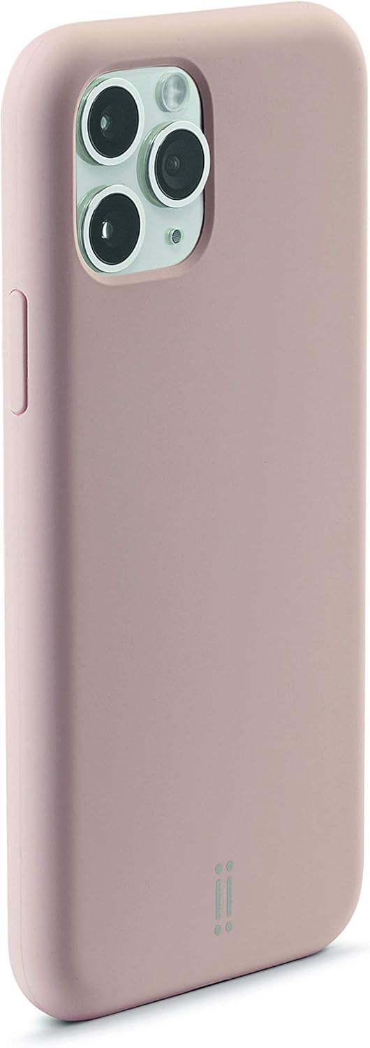 aiino - Strongly Case for iPhone 11 Pro Max, Silicone Case with Microfiber Inner Shell - Pink - Image 4