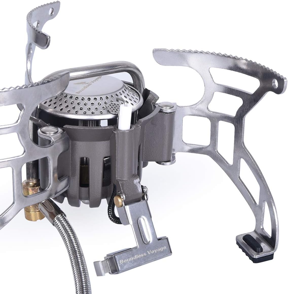 Boundless Voyage High Power Portable Lightweight Stove Camping Gas Stove Fishing Stove for Outdoor Camping Hiking Cooking - Image 5