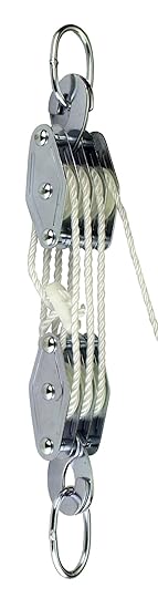 Connex Flaschenzug Hubhöhe 2,20 m, verzinkt 180 kg, DY270865