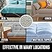 GORILLA GRIP Non Slip Mattress Gripper, Prevents Mattresses from Sliding and Holds Bed in Place, Pad Grips Beds, Sofa, Couch, Chair Cushions and Helps Keep Topper from Slipping, Easy Trim Pads Twin XL