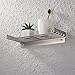KES Bathroom Shelf Stainless Steel Bath Shower Shelf Basket Caddy RUSTPROOF Square Modern Style Wall Mounted Brushed Finish, BSC214S30A-2