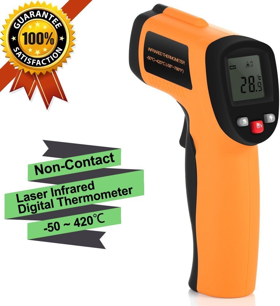 Digital Thermometer, YHTHINKING NonContact Laser Infrared Digital