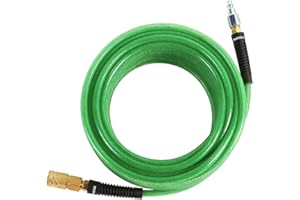 Metabo HPT Air Hose | 1/4-Inch x 50 Ft | Industrial Fittings | Professional Grade Polyurethane | 300 PSI | 115155M