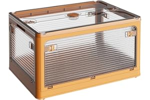 Acsist Hamster Cage Acrylic Dwarf Hamsters Habitats and Cages Rat Habitat for Syrian Hamster Gerbils Ferrets Mice Mouse (Yellow)