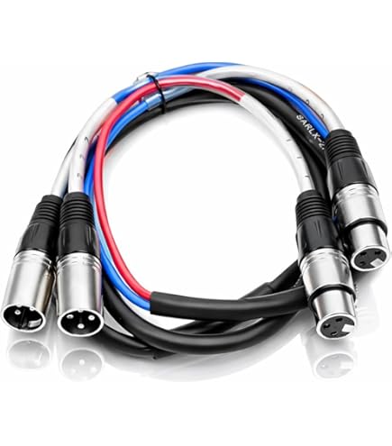 2524 4m×2、5m×2、2549 8m XLR×2、2534 5mXLR Amazon.com: ProX Live Performance Gear Prox XC-DXLR25 Balanced