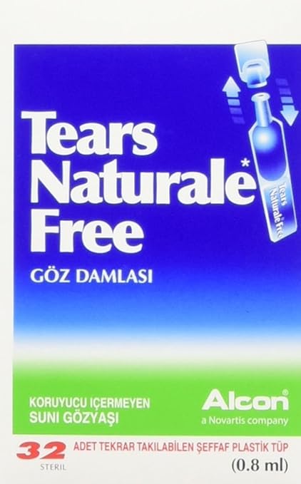 Amazon Com Tears Naturale Free Lubricant Eye Drops 0 03 Oz X 32 Vials Health Personal Care