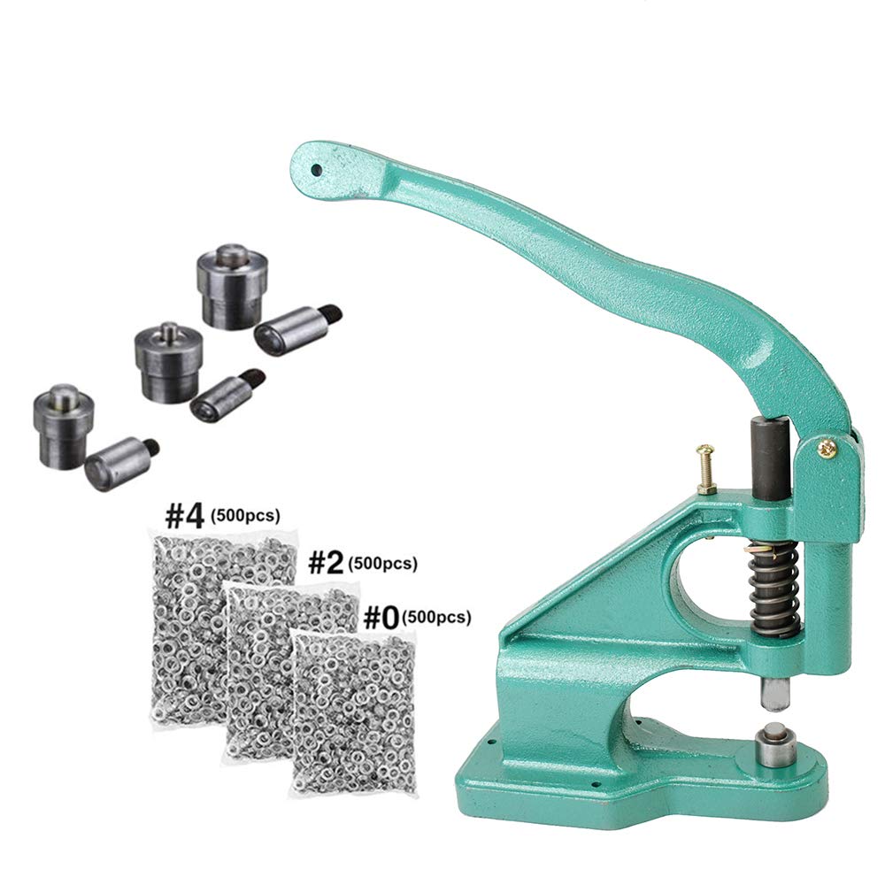 Industrial 024 iMeshbean 3 Die Hand Press Grommet Machine with
