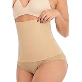 FLORATA Waist Trainer for Women Corset Shapewear Tummy Control Waist Cincher Slim Body Shaper Postpartum Belly Band