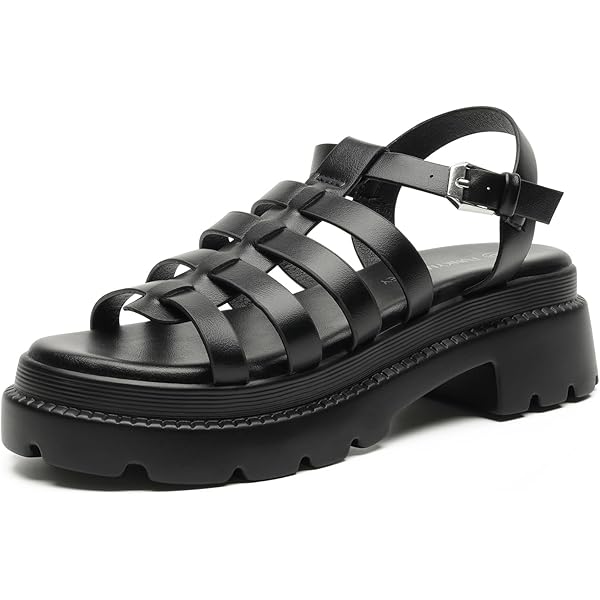 Amazon.com | XIANGZU Women's Platform Sandals Wide Chunky