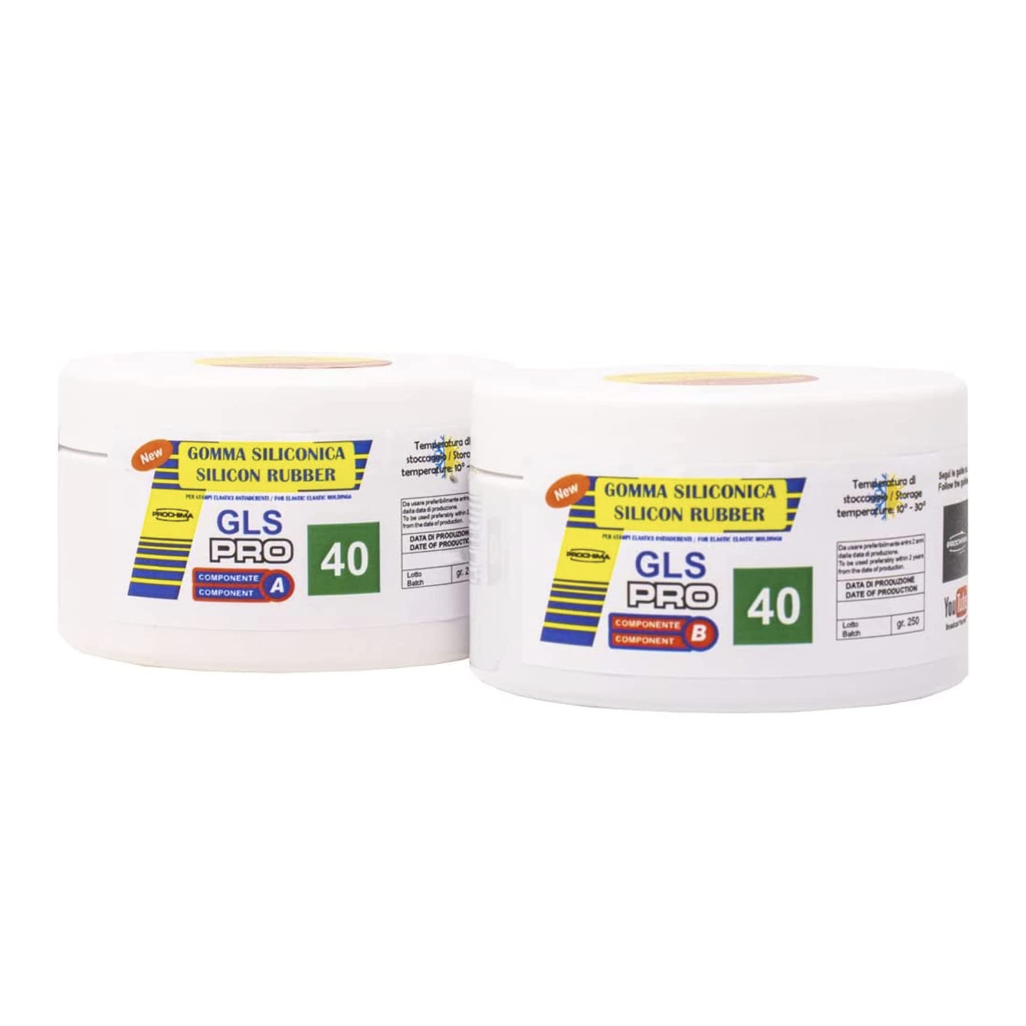 PROCHIMA GS5401G500 Silicone Rubber Gls-Pro 40 A+B, 500 g