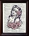 Day of the Dead Girl Color - Dictionary Art Print