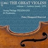 GREAT VIOLINS 1 - TELEMANN 24 FANTASIES 1570 AMATI image